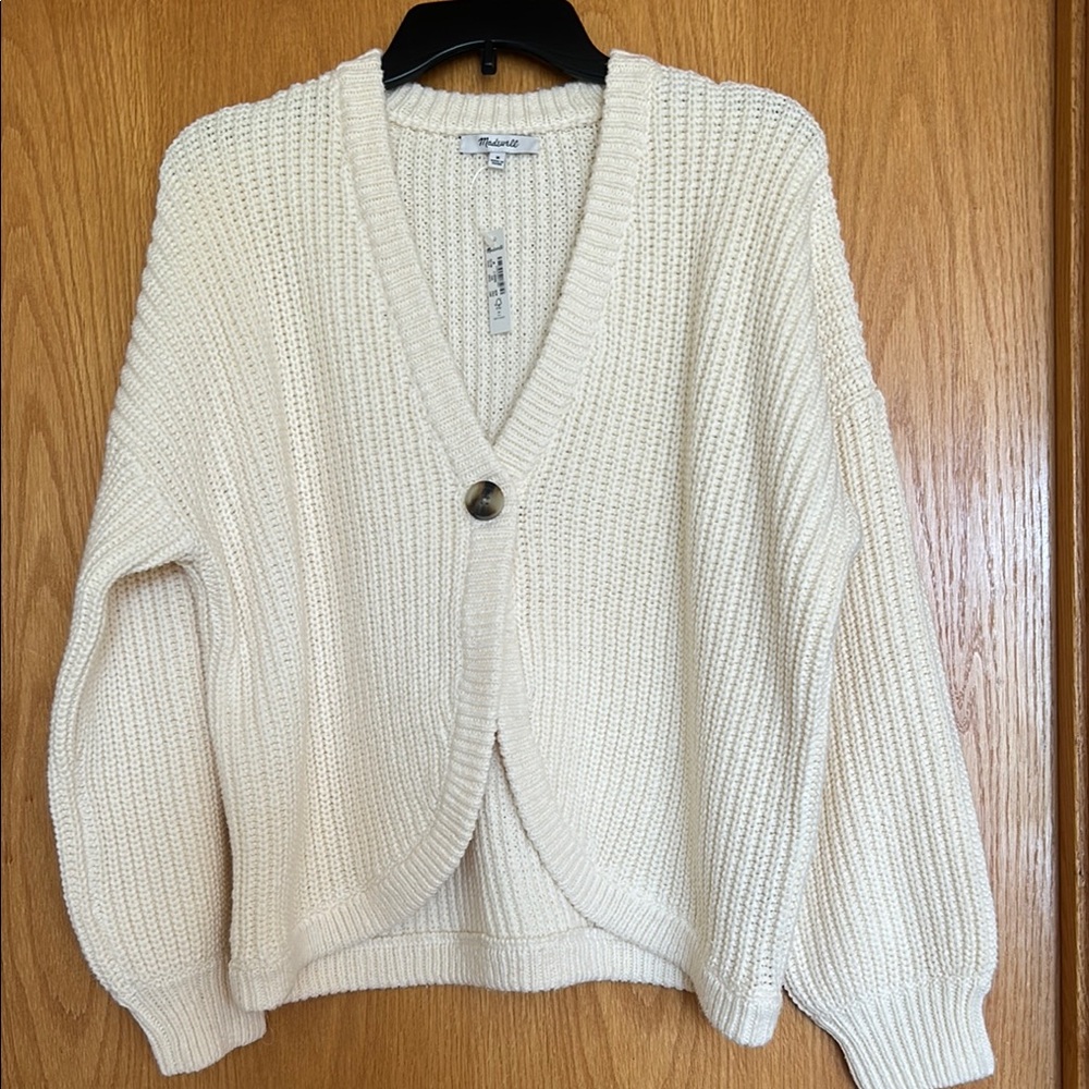Cozy Cream Cardigan Sweater